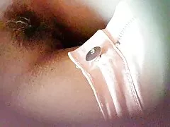 Voyeur unga beatuful hårig fitta