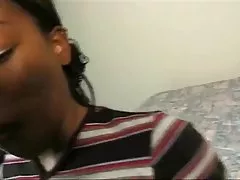 Svart flicka hårig