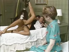 Vintage scen med avsugning
