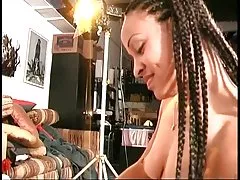Håriga starla interracial